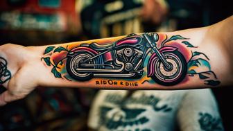 Die ride or die tattoo bedeutung: Symbolik und Bedeutung für Freundschaft und Loyalität