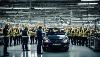 EU-Autoindustrie internes Papier: Millionen Jobs in Gefahr